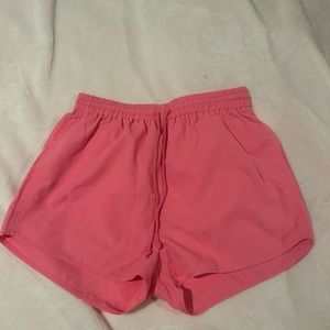 Pink shorts